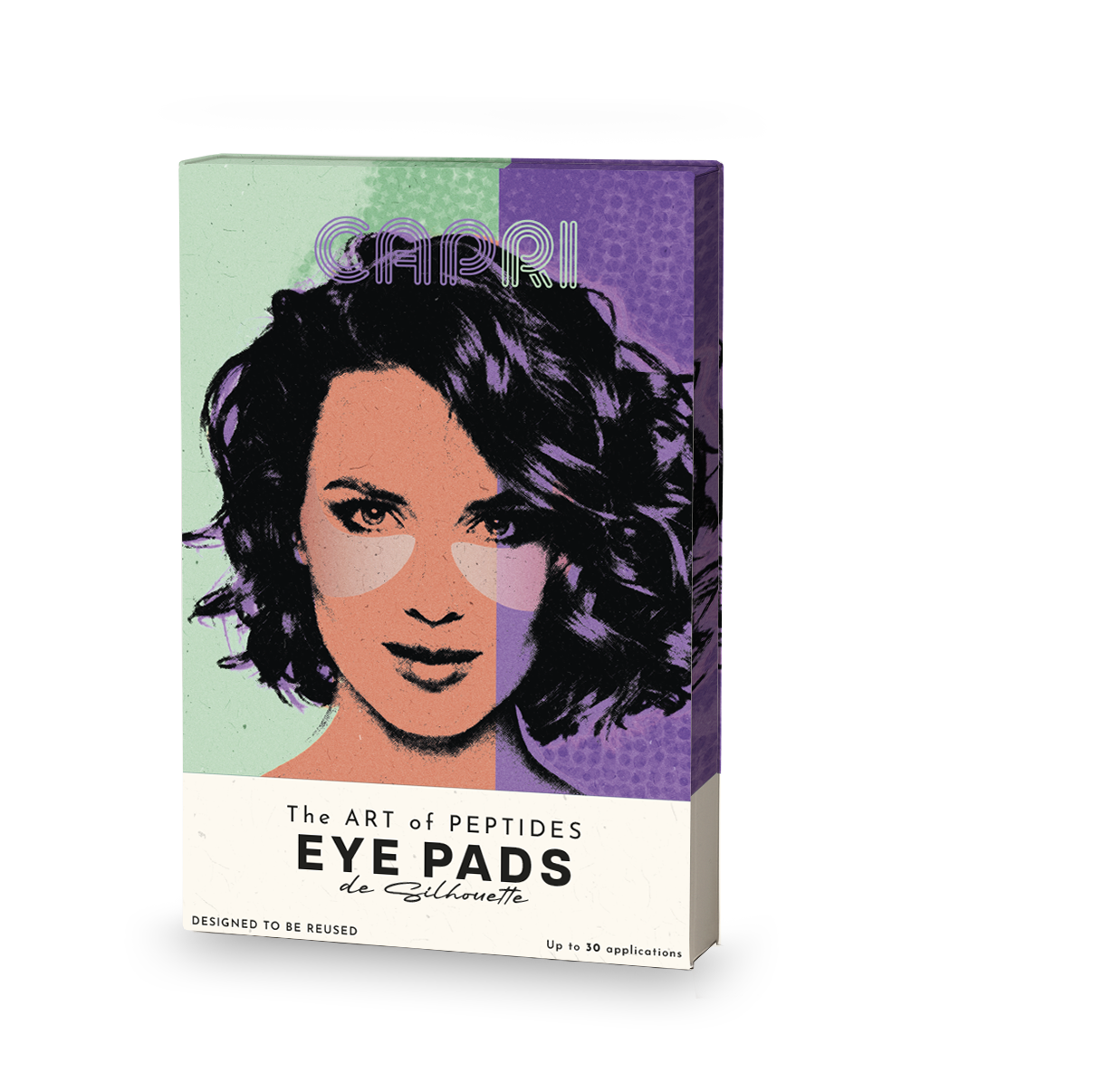 CAPRI Eye Pads de Silhouette – The Art of Peptides