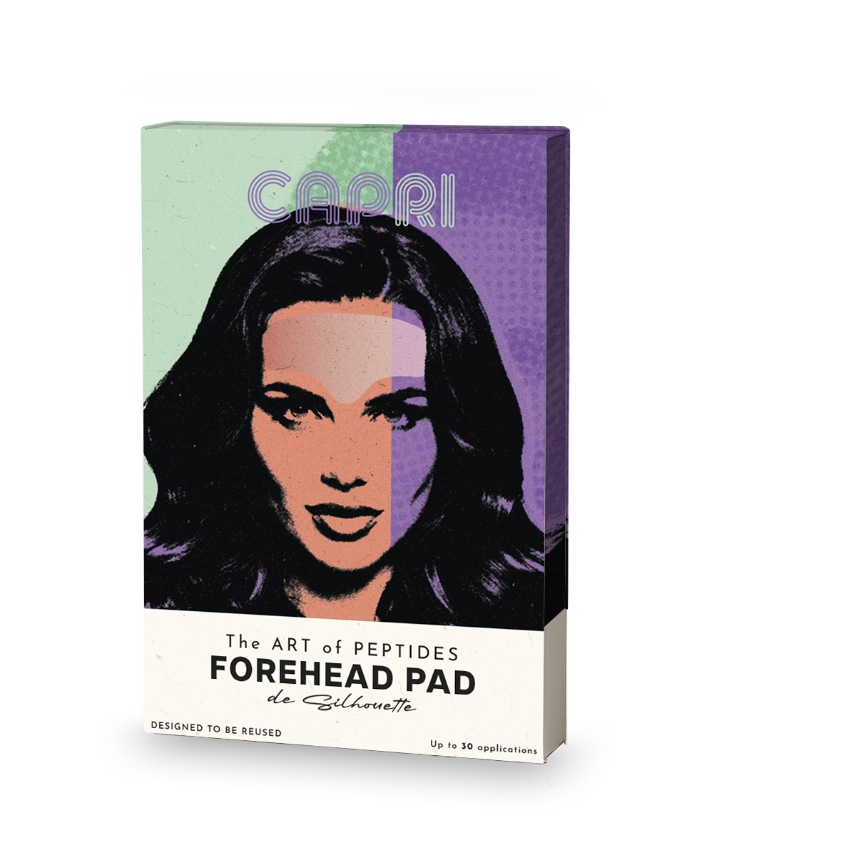 CAPRI Forehead Pads de Expression – The Art of Peptides