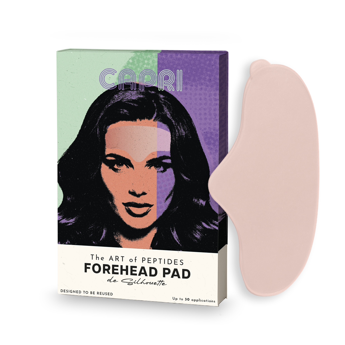 CAPRI Forehead Pads de Expression – The Art of Peptides