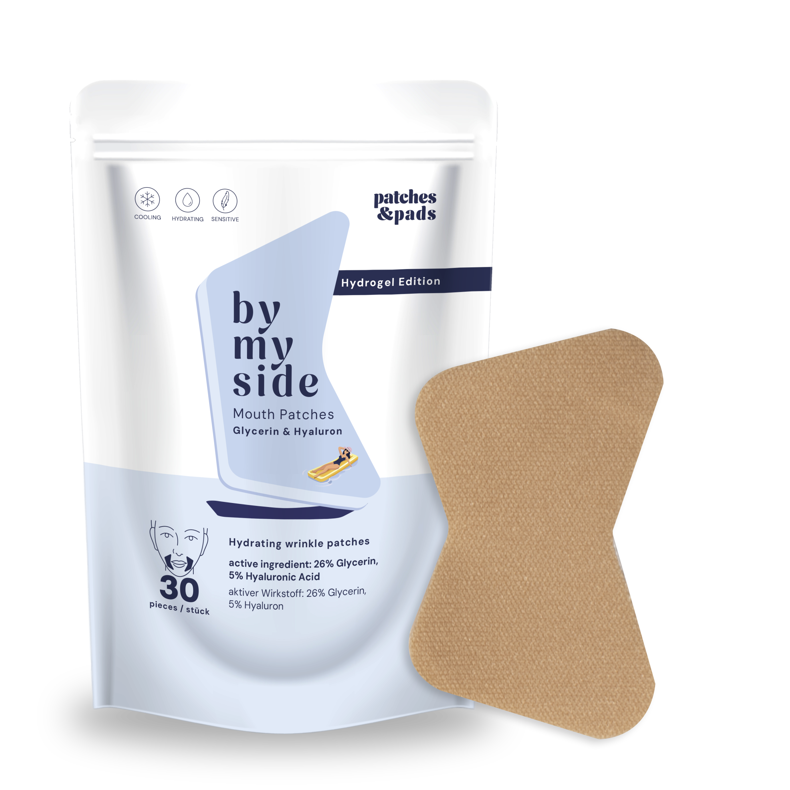 Hydrogel Patches Hyaluronic Acid „by my side“