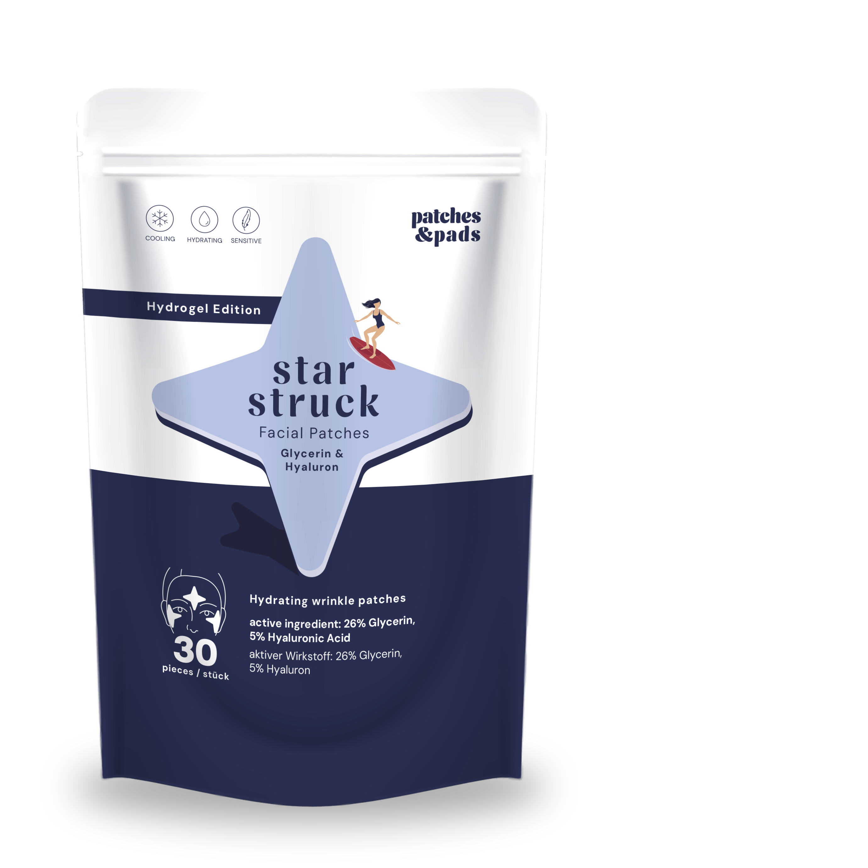 Hydrogel Patches Hyaluronic Acid „star struck“