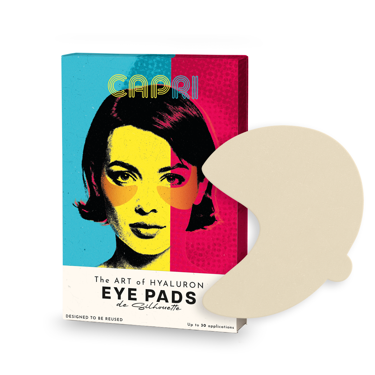 CAPRI Eye Pads de Silhouette – The Art of Hyaluron