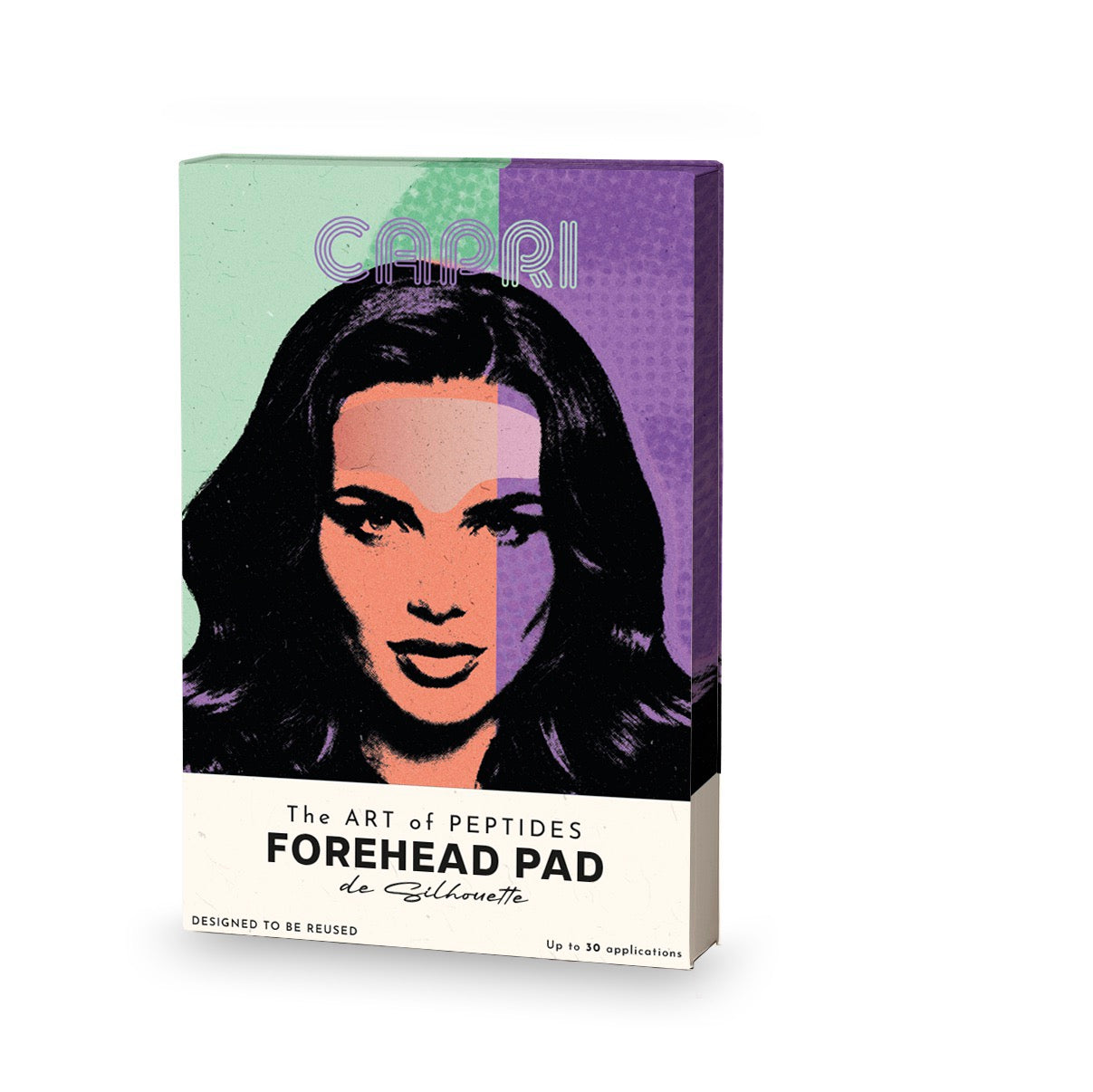 CAPRI Forehead Pads de Expression – The Art of Peptides