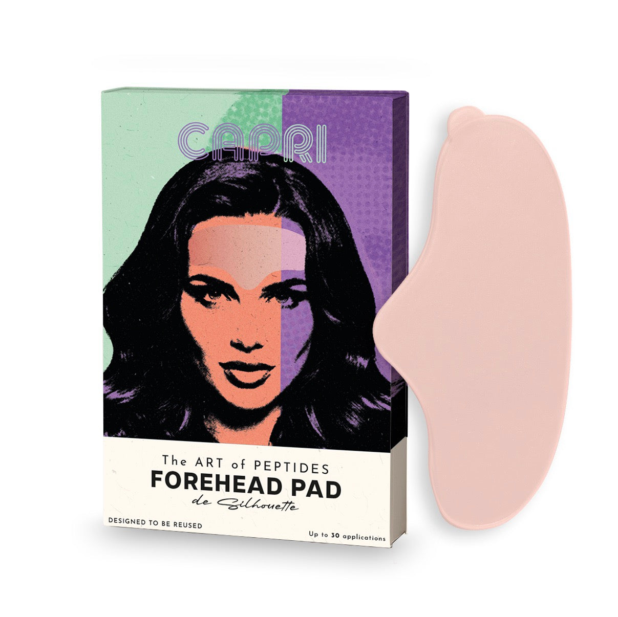 CAPRI Forehead Pads de Expression – The Art of Peptides