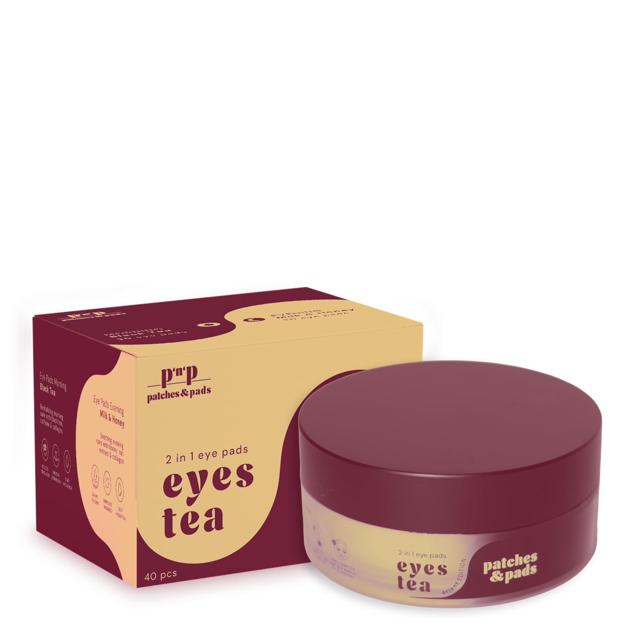 patches&pads™ Eye Pads Dual Care – Mate & Muña