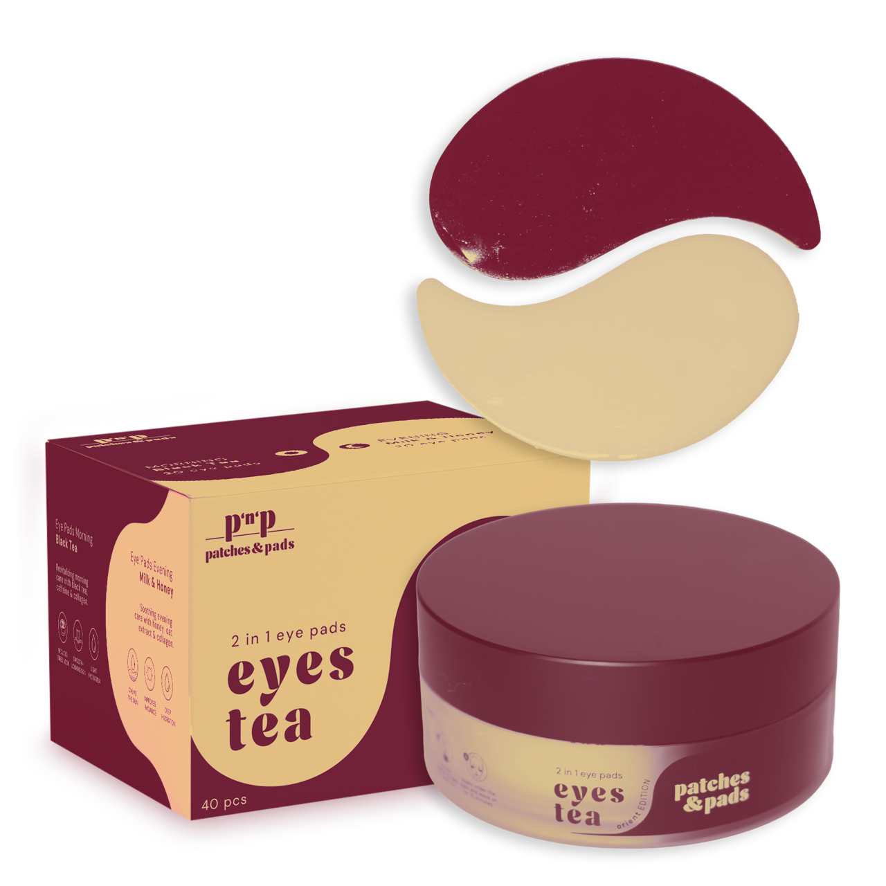 patches&pads™ Eye Pads Dual Care – Mate & Muña