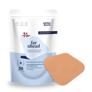 patches&pads™ Hydrogel Stirnfaltenpflaster mit Hyaluronsäure