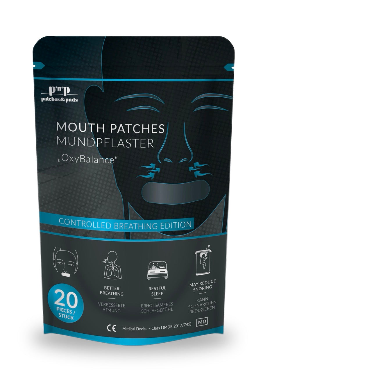 Mouth Patches Controlled Breathing Edition "OxyBalance"