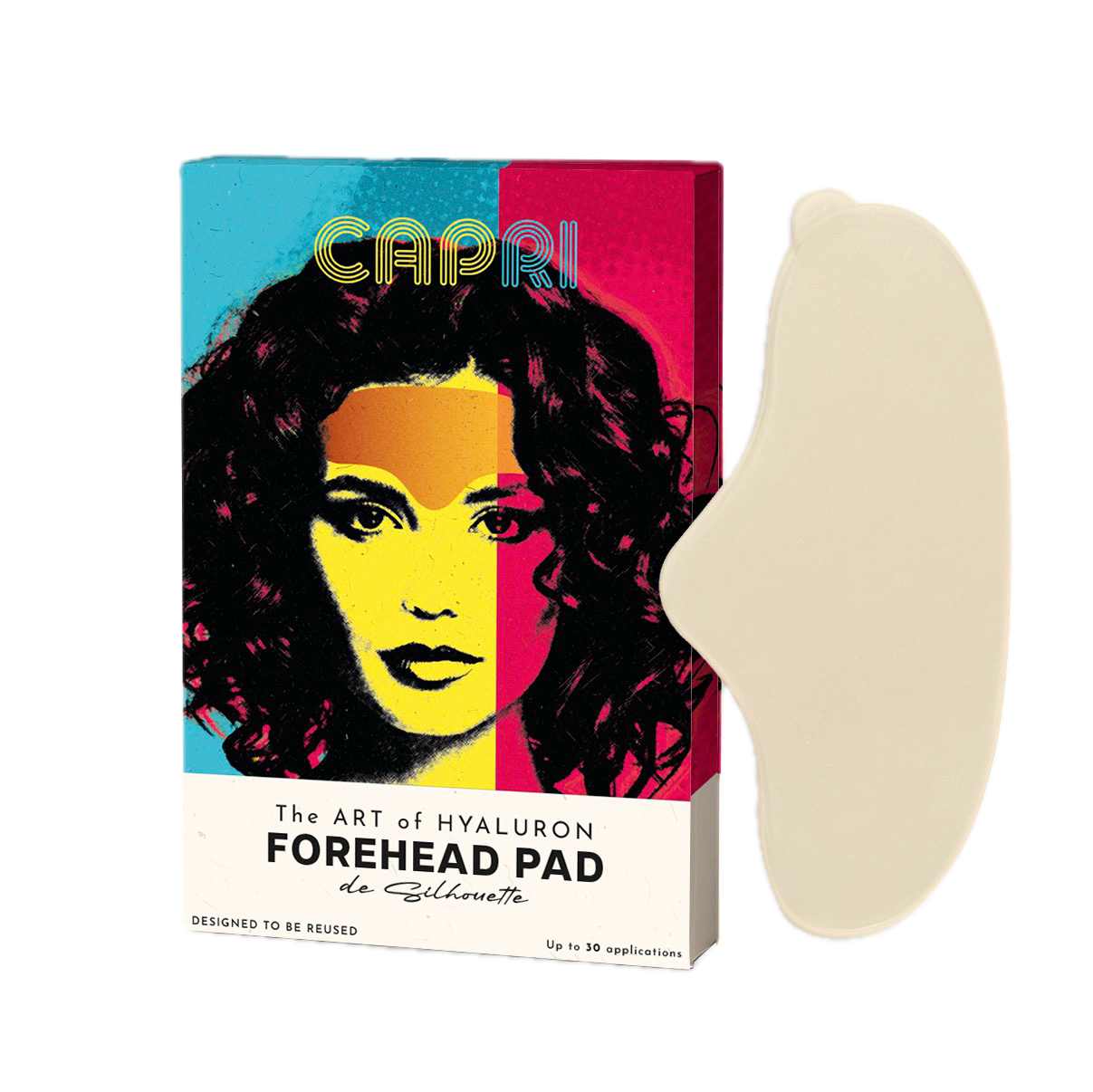 CAPRI Forehead Pads de Expression – The Art of Hyaluron