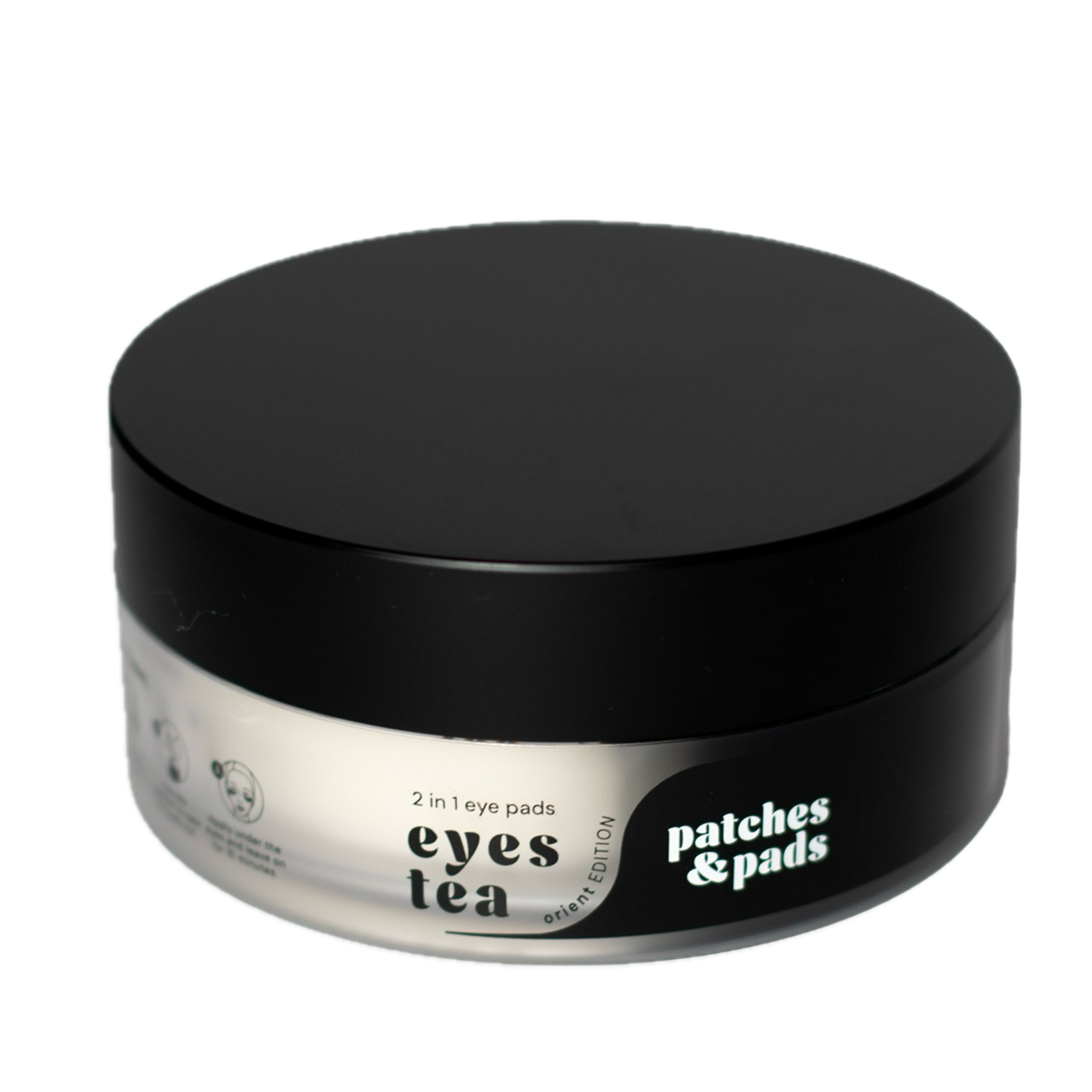 patches&pads™ Eye Pads Dual Care – Black Tea & Milk & Honey